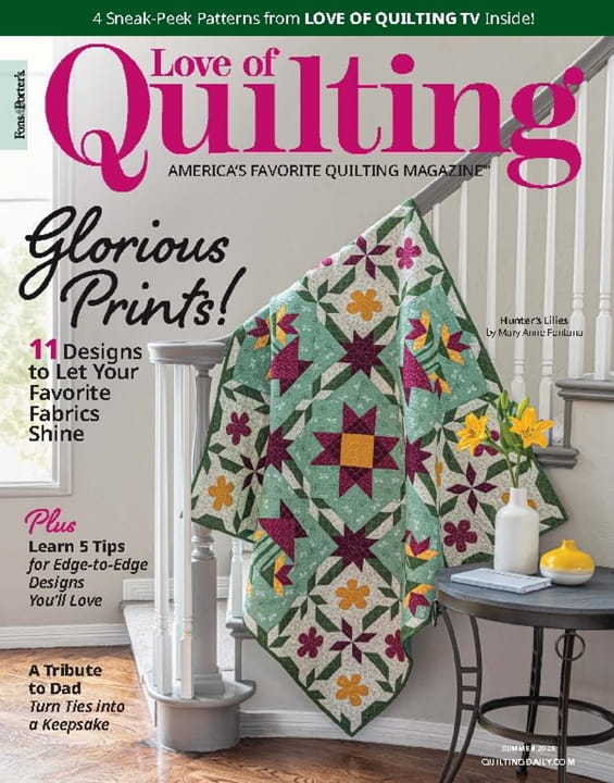 Fons & Porter's Love of Quilting Magazine