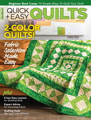 Quick & Easy Quilts Magazine